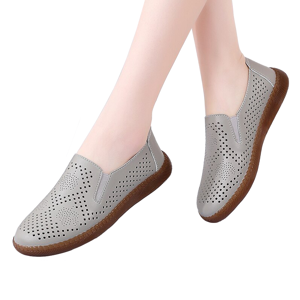 Buty damskie Płaskie z prawdziwej skóry
