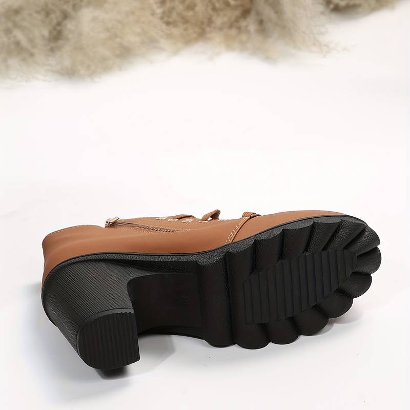 Buty z ciepłą podszewką