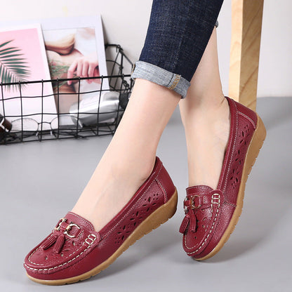 Loafersy wsuwane dla osób w średnim i starszym wieku