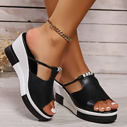 Damskie buty casualowe z odkrytymi palcami