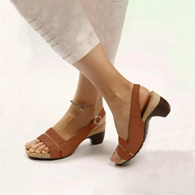 Buty z odkrytymi palcami dla kobiet