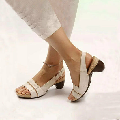 Buty z odkrytymi palcami dla kobiet