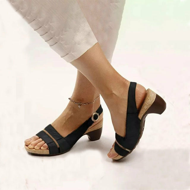 Buty z odkrytymi palcami dla kobiet