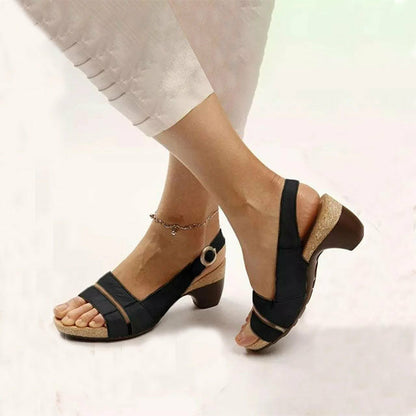 Buty z odkrytymi palcami dla kobiet