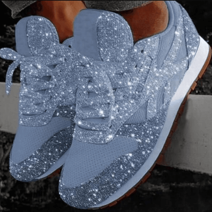 Modne buty damskie z cekinami