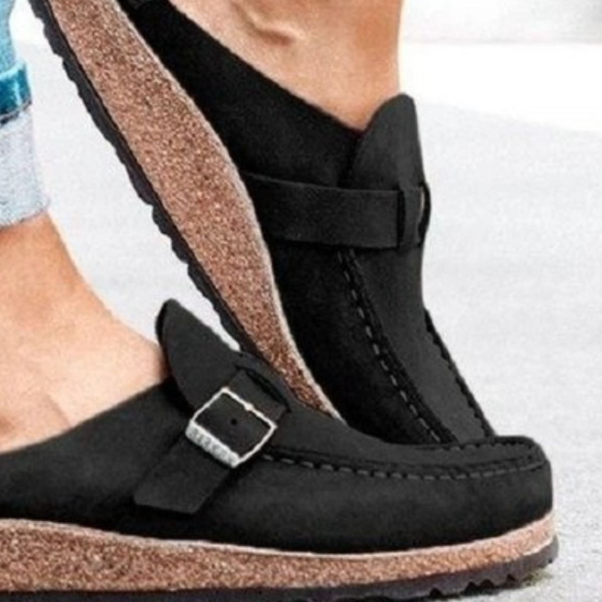 Eleganckie i wspierające letnie trampki ortopedyczne