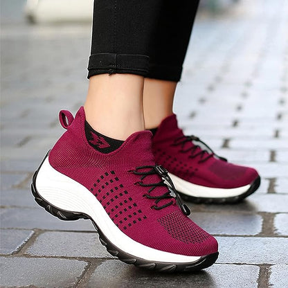 Buty do chodzenia dla kobiet Slip on Sneakers