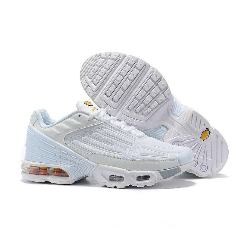 Buty do biegania Triple White Black Laser Red dla mężczyzn i kobiet