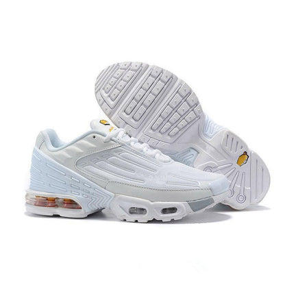 Buty do biegania Triple White Black Laser Red dla mężczyzn i kobiet