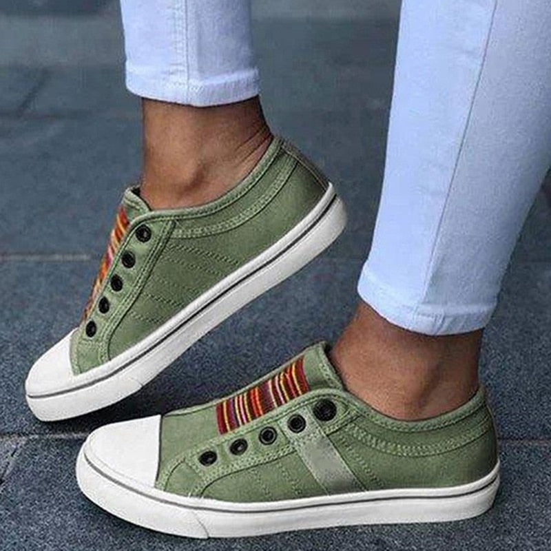 Lekkie i wygodne buty płócienne