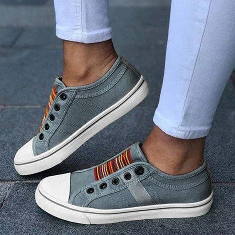 Lekkie i wygodne buty płócienne
