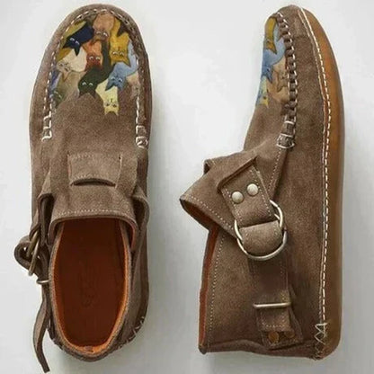 Wspierające stylowe ortopedyczne buty zimowe