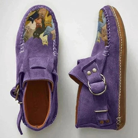 Wspierające stylowe ortopedyczne buty zimowe