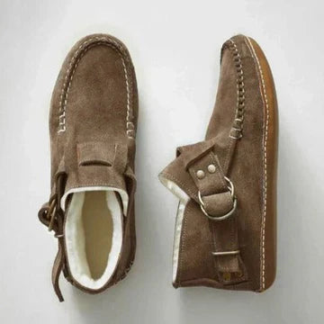Wspierające stylowe ortopedyczne buty zimowe