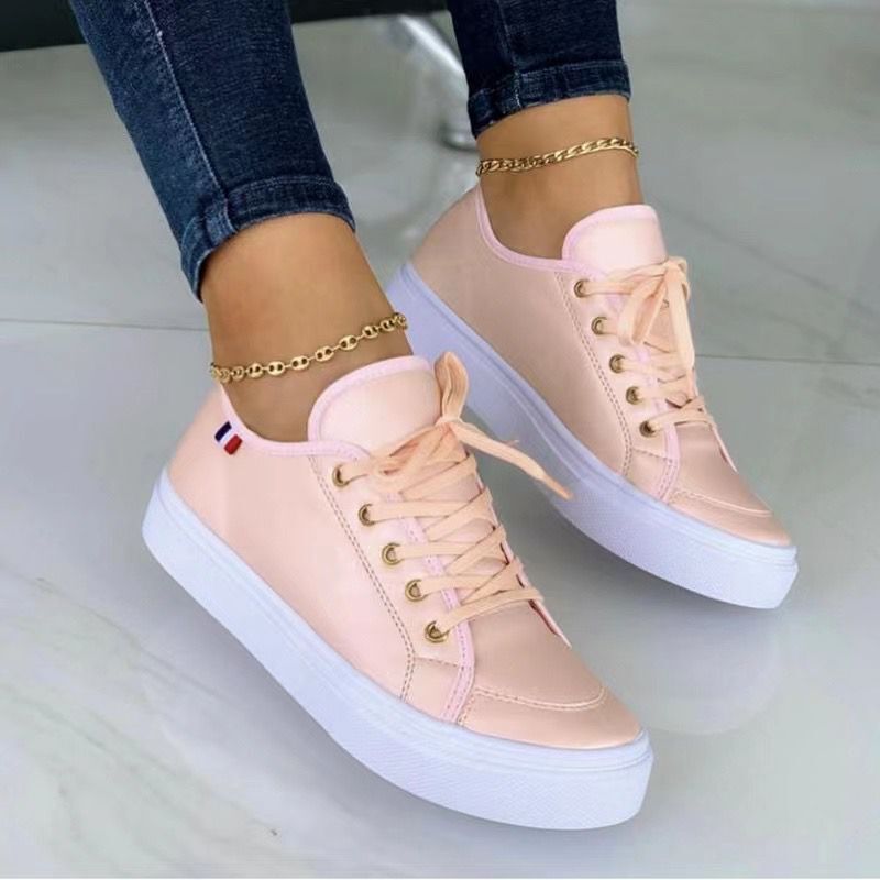 Damskie gumowe buty na platformie z okrągłym noskiem