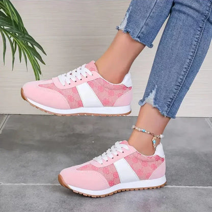 Sneakersy na platformie ze skóry bydlęcej