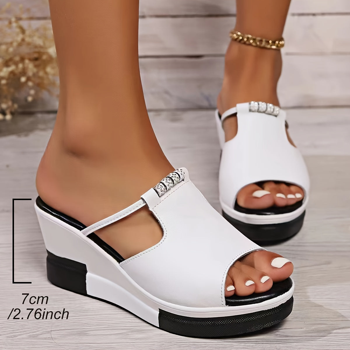 Damskie buty casualowe z odkrytymi palcami