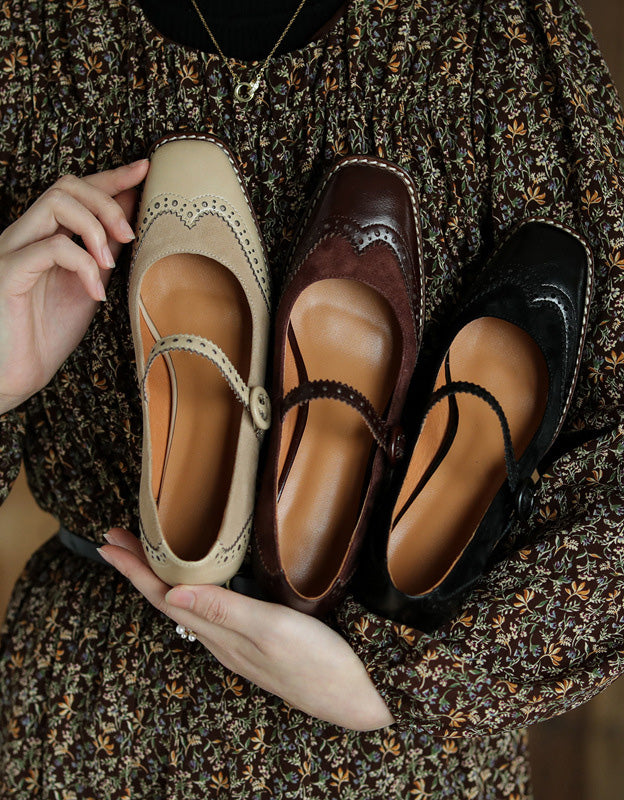 Eleganckie, klasyczne szpilki damskie w stylu brogue
