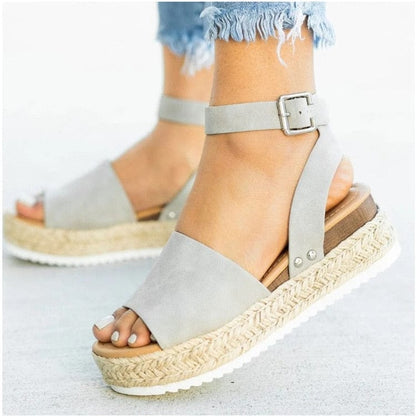 Cap Point White / 5 Olix Summer Shoes Flip Flop Wedges Platform Sandals