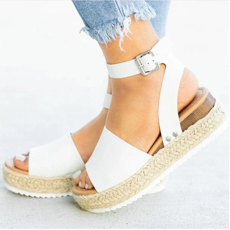 Cap Point Black / 5 Olix Summer Shoes Flip Flop Wedges Platform Sandals