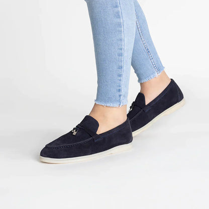Damskie buty codzienne na niskim obcasie, białe