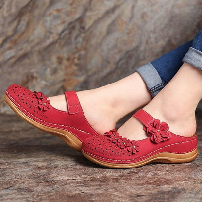 Damskie buty z paskiem na rzepy