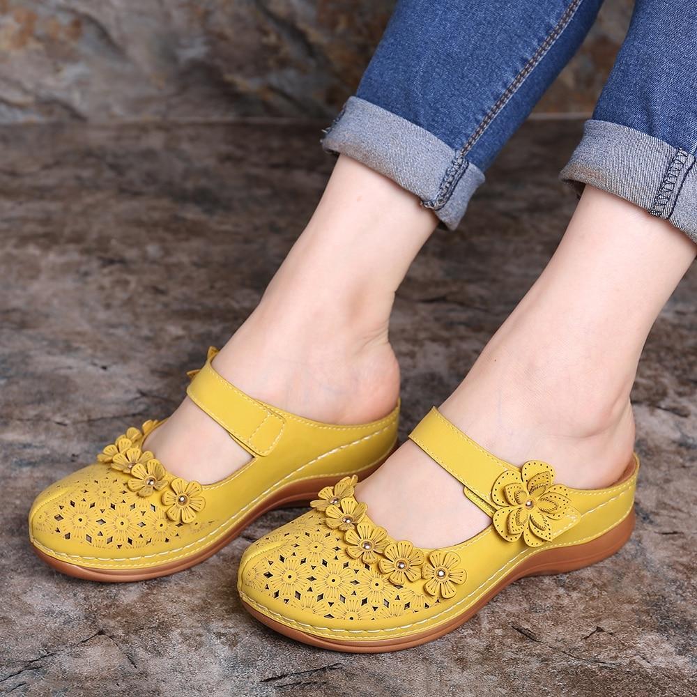 Damskie buty z paskiem na rzepy