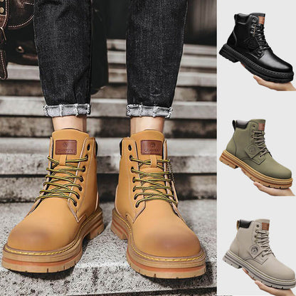 Klasyczne, stylowe buty bojowe dla mężczyzn