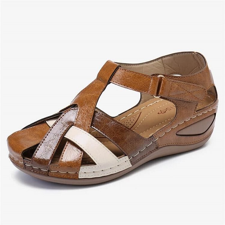 Letnie wygodne buty do chodzenia z paskiem na kostce