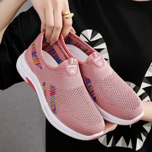 Oddychające sneakersy z siateczki z nowym wzorem