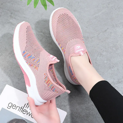 Oddychające sneakersy z siateczki z nowym wzorem