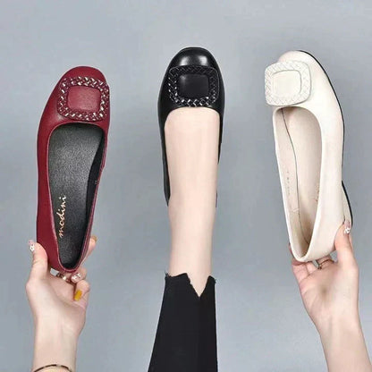 Wygodne buty z czystej skóry bydlęcej